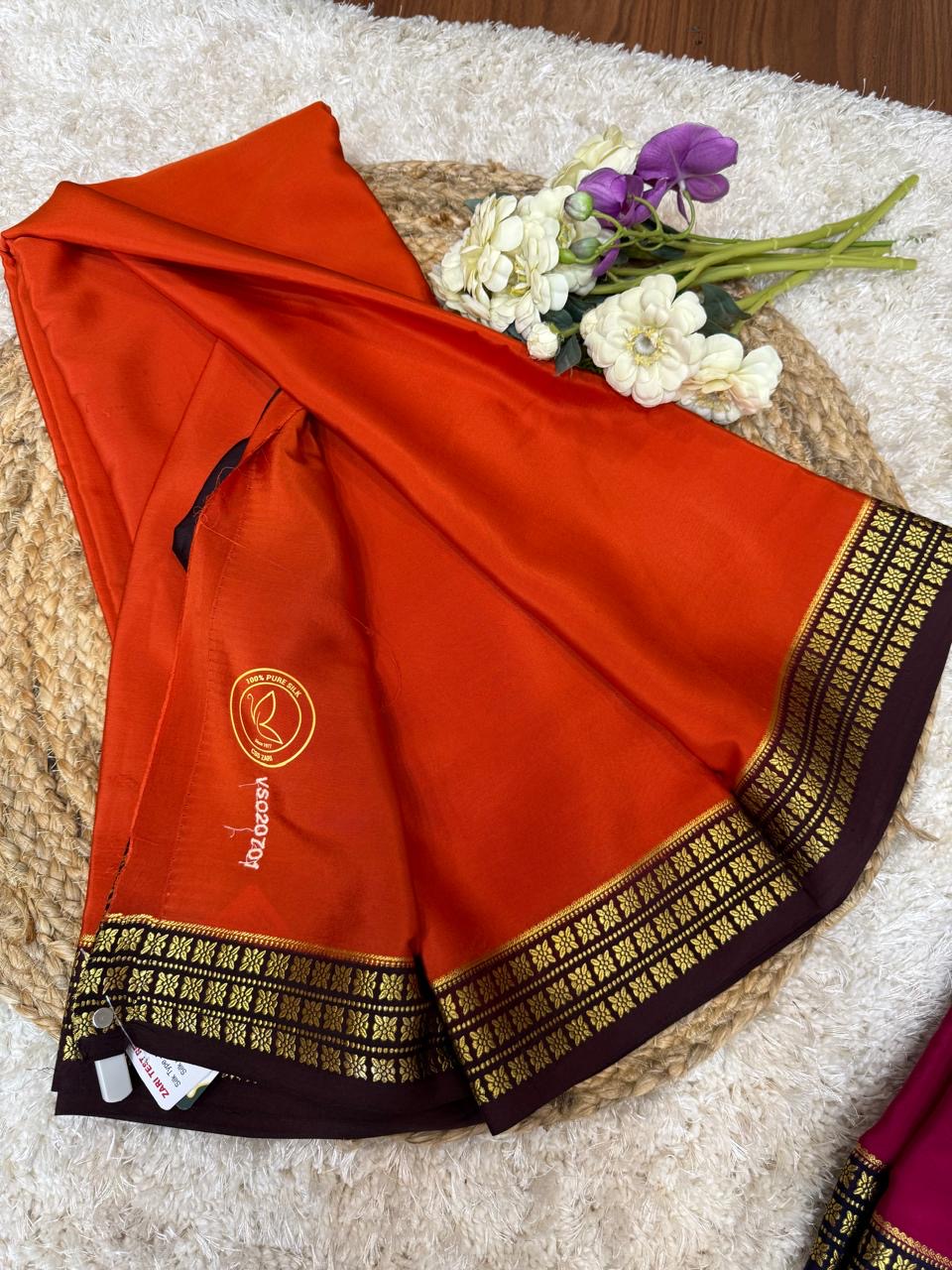 Mysore silk sarees css pattern