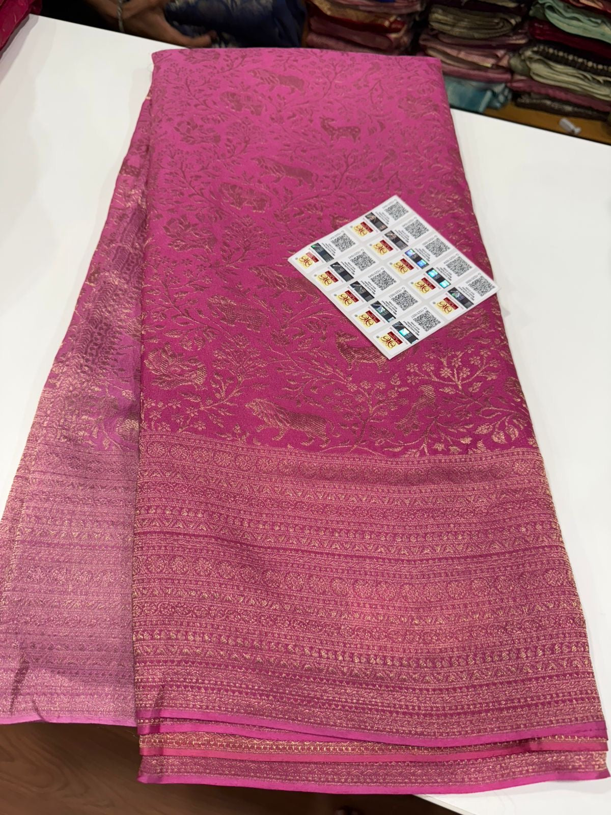 Brocade Mysore silk saree