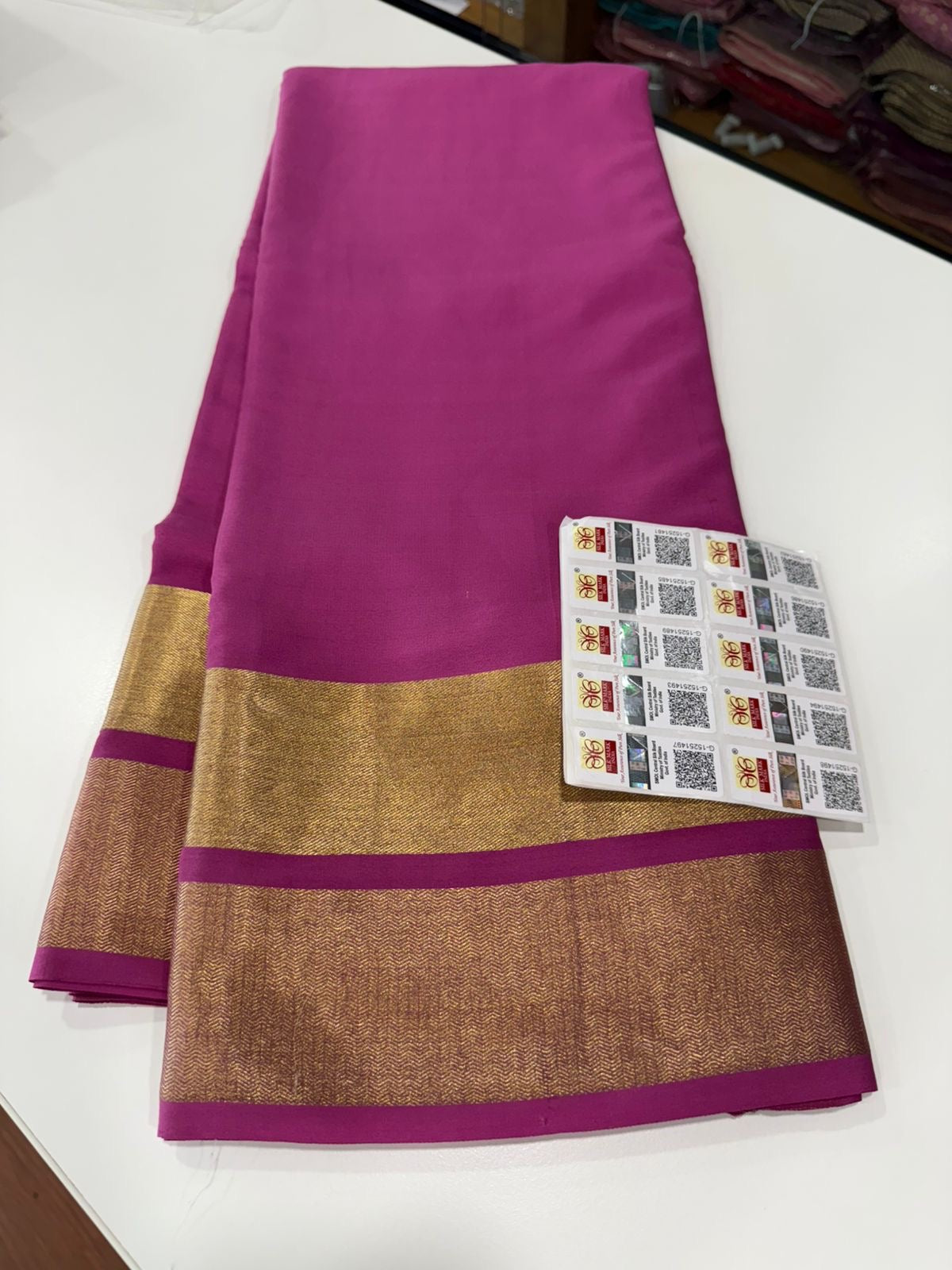 Kanchi border Mysore silk Saress