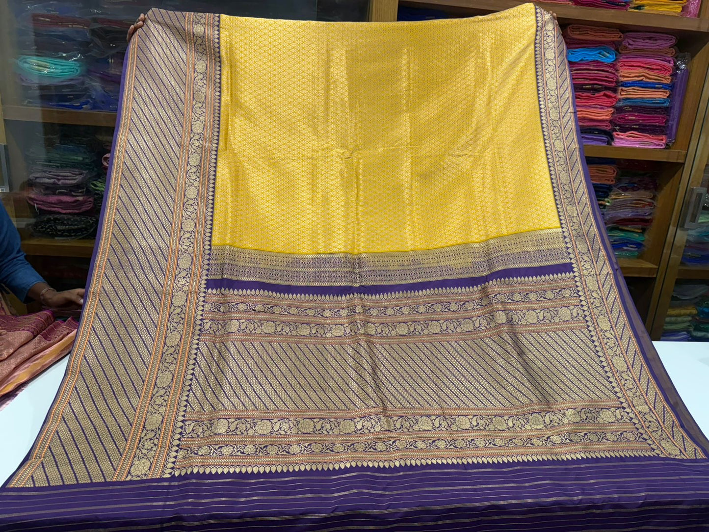 Pure handloom Banarasi Silk saree