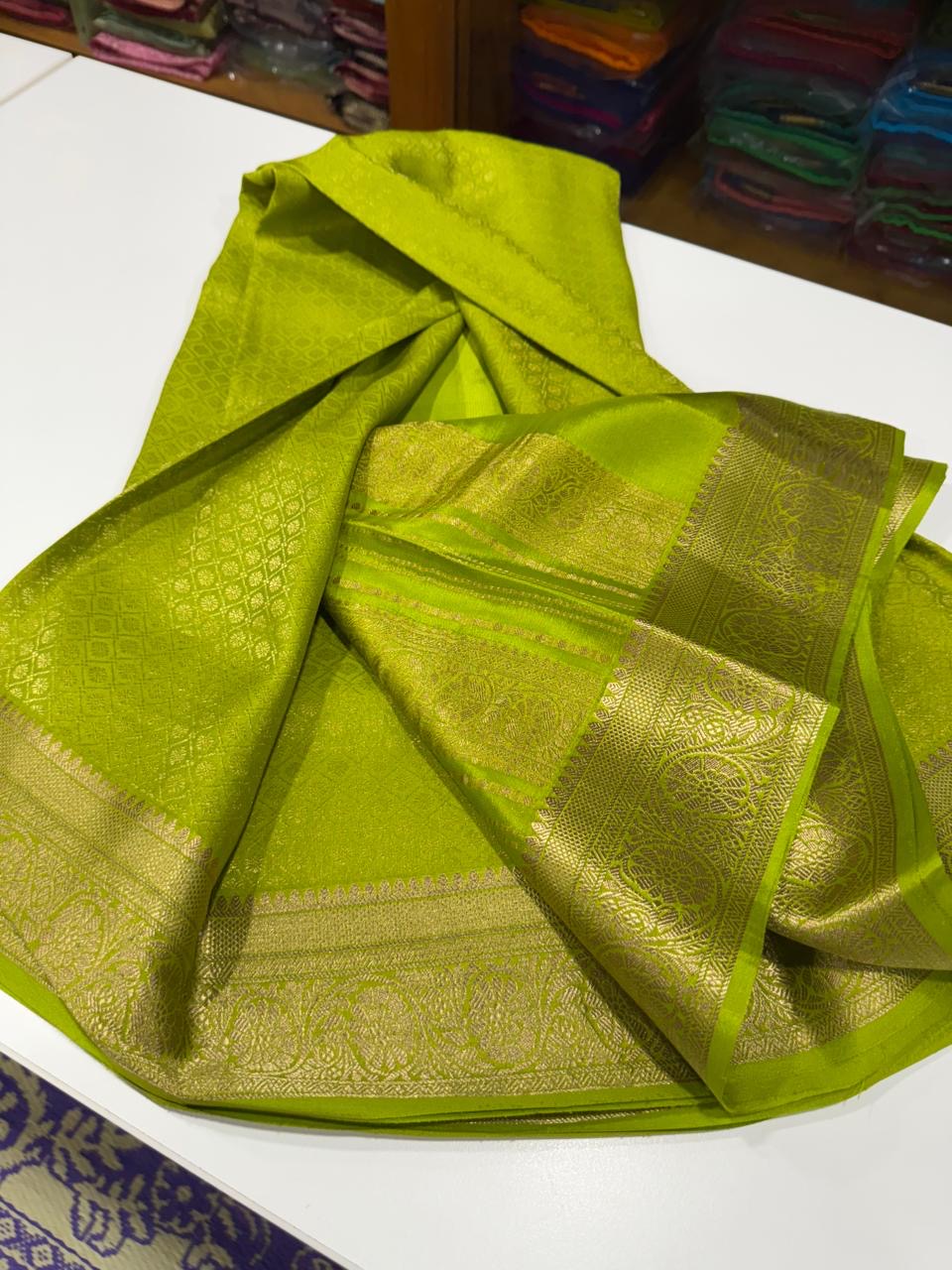 Brocade Mysore silk Saress