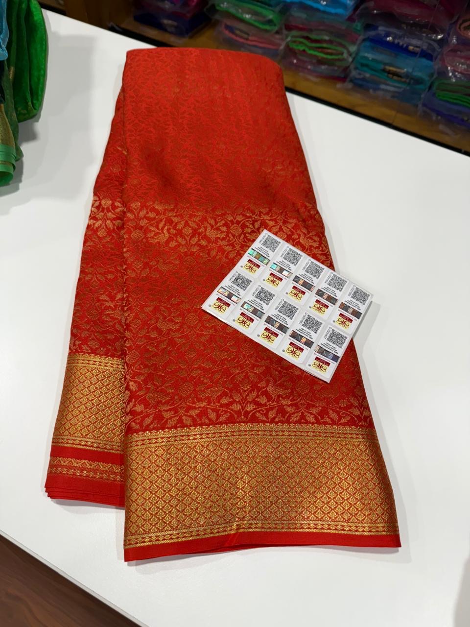 Brocade Mysore silk Saress