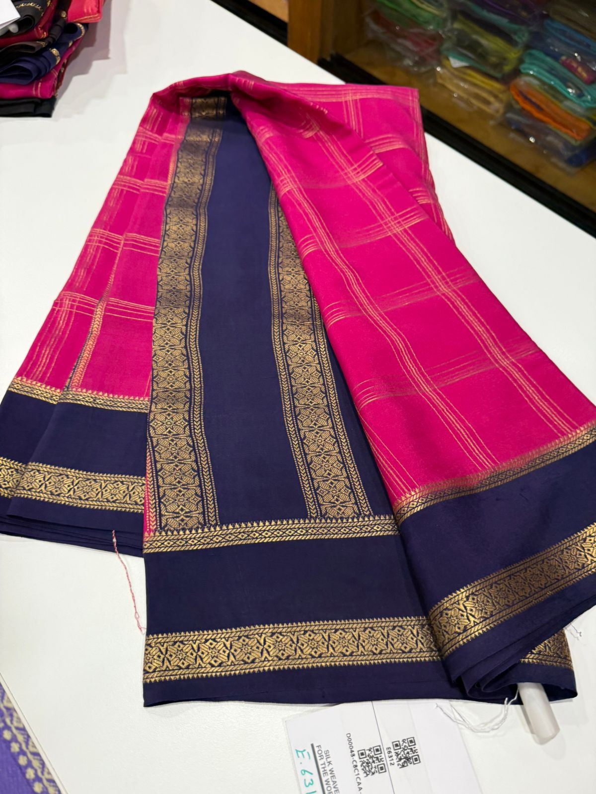Pure Zari Mysore silk saree