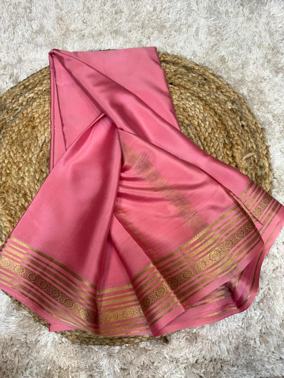 Mysore silk sarees self pattern