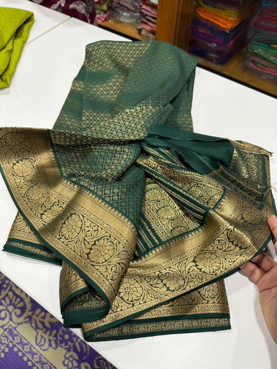 Brocade Mysore silk Saress