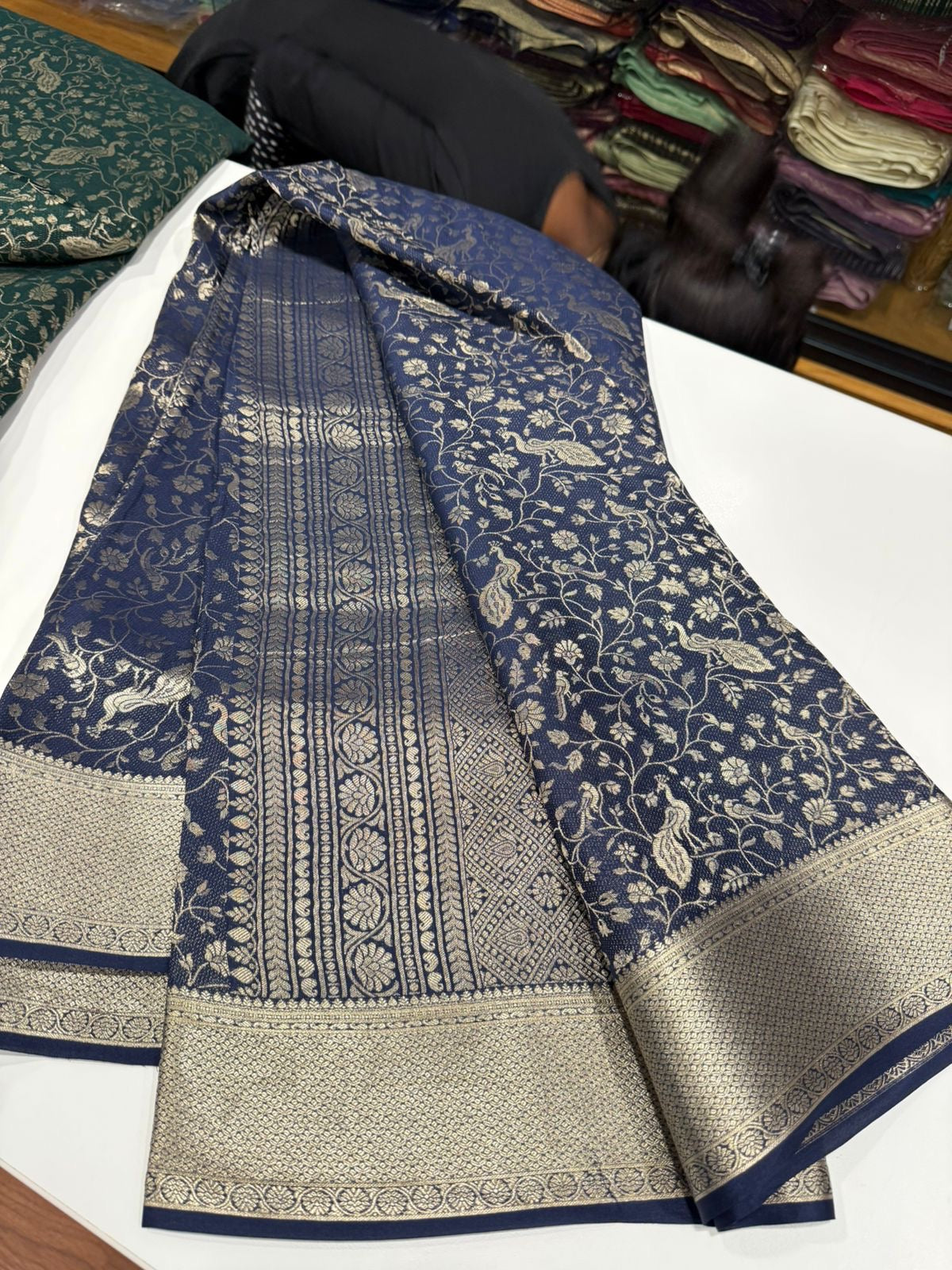 Brocade Mysore silk saree