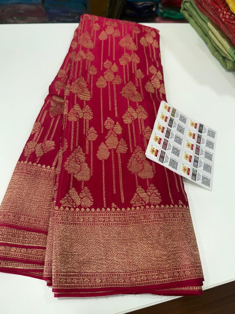 Brocade Mysore silk saree