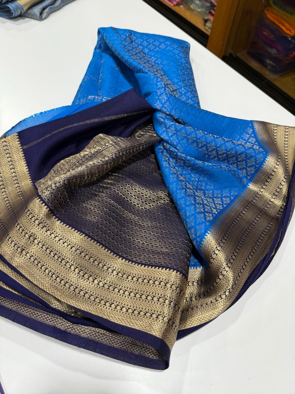 Brocade Mysore silk Saress