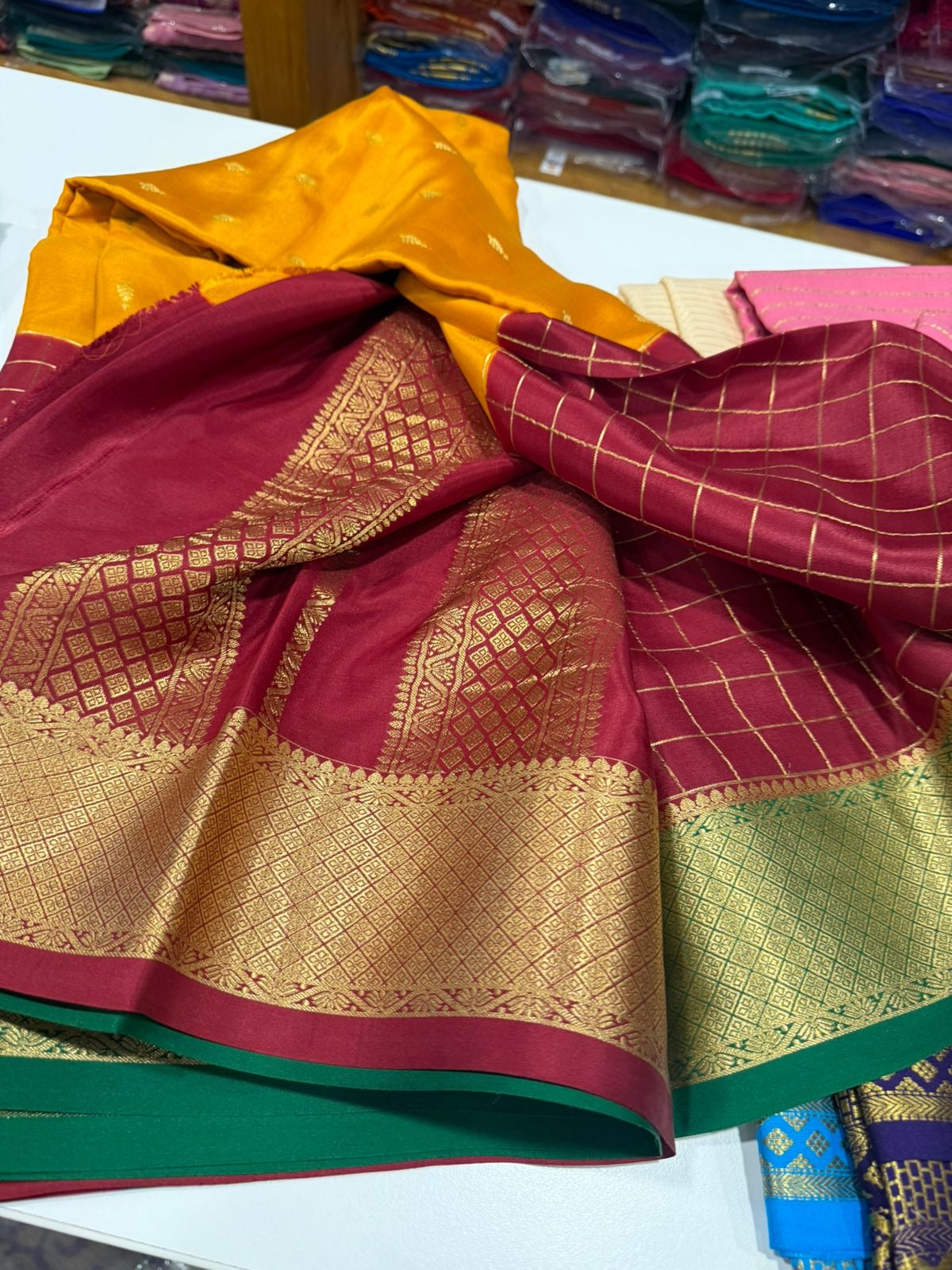 Traditional border with beautiful Color