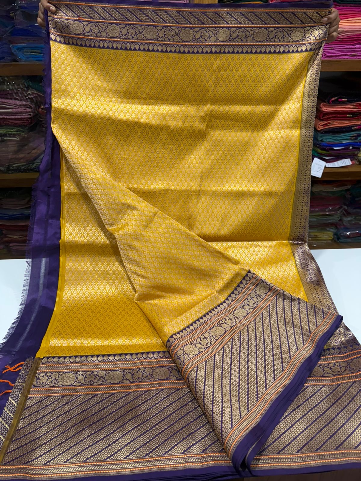 Pure handloom Banarasi Silk saree