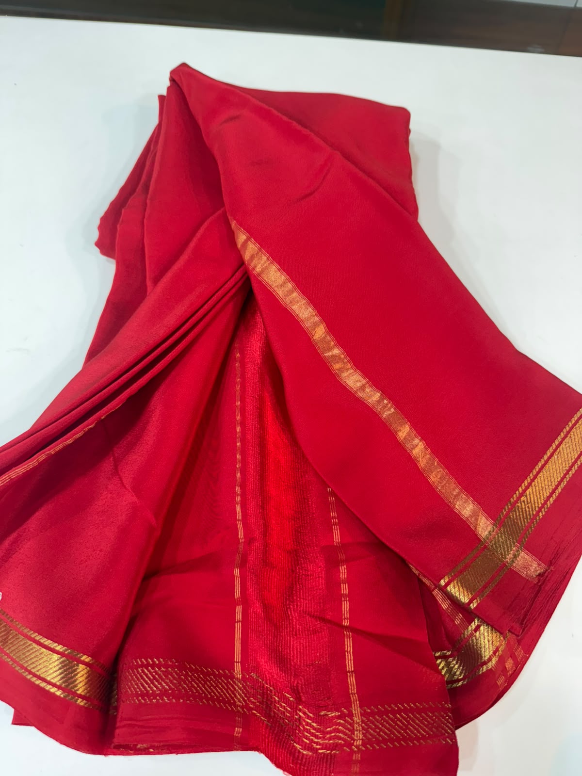 Pure Zari Mysore Silk Sarees
