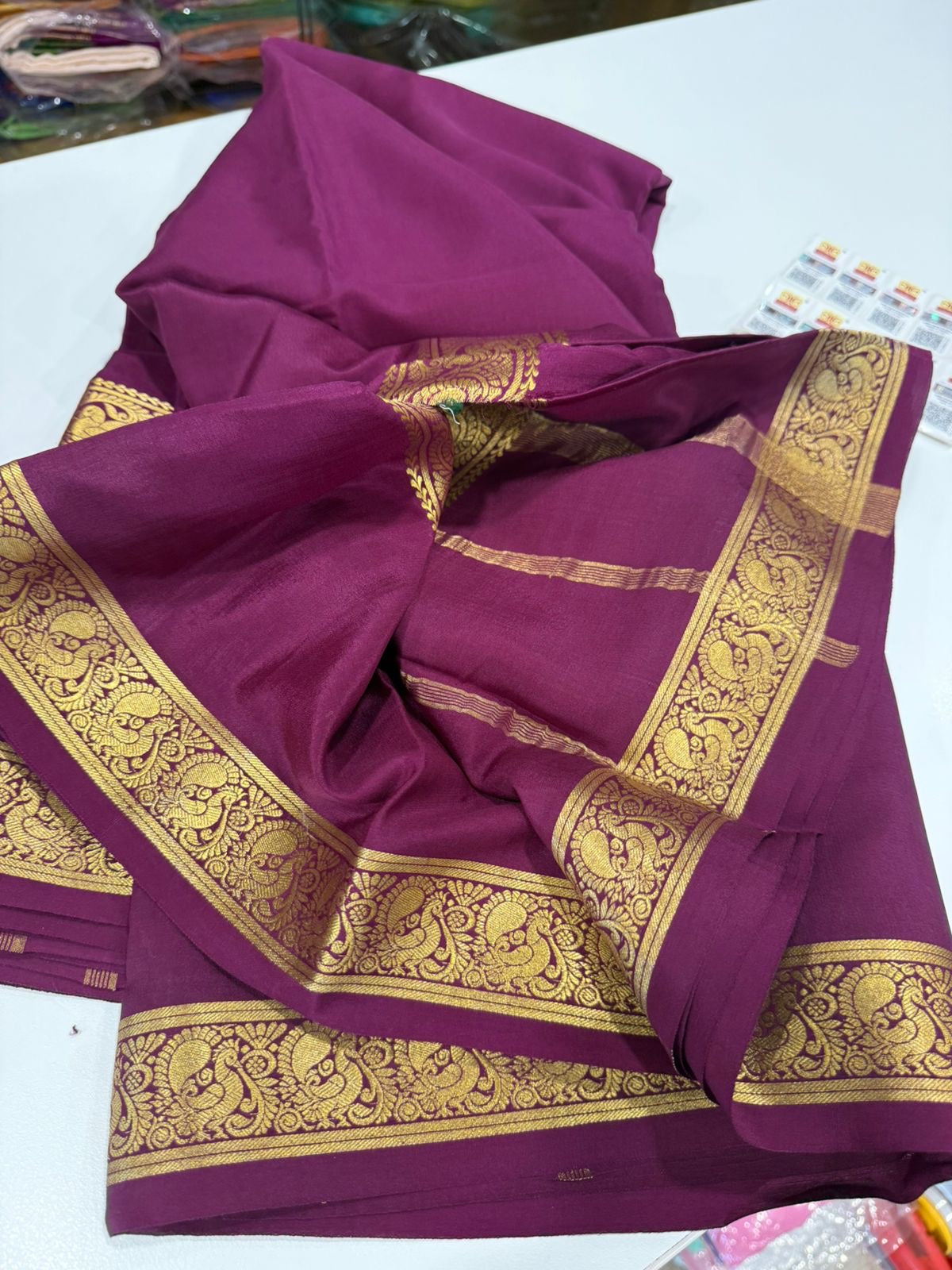 Exclusive pattern mysore silk sarees with elegant color combinations