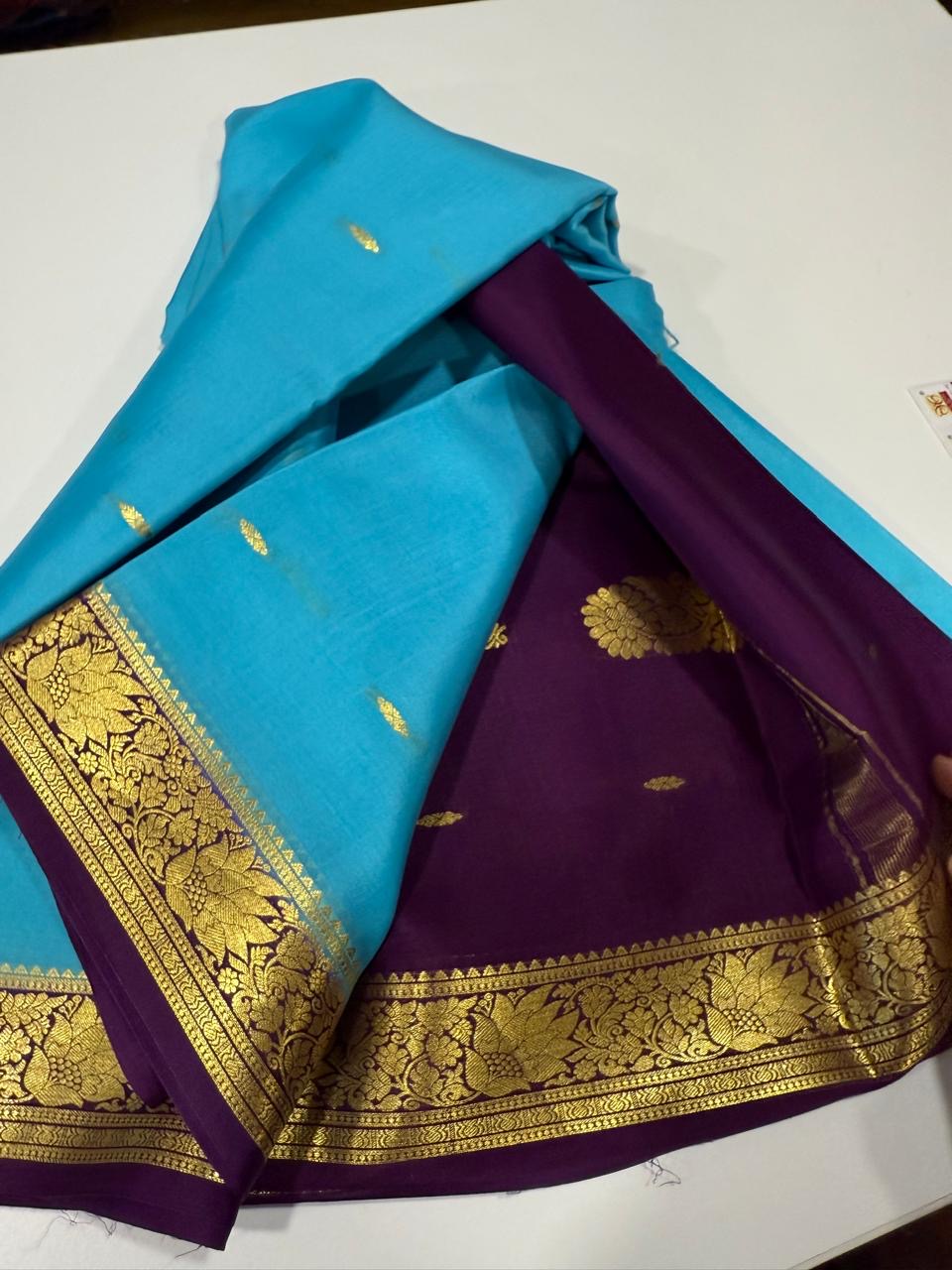 Mysore silk saree silk light weight