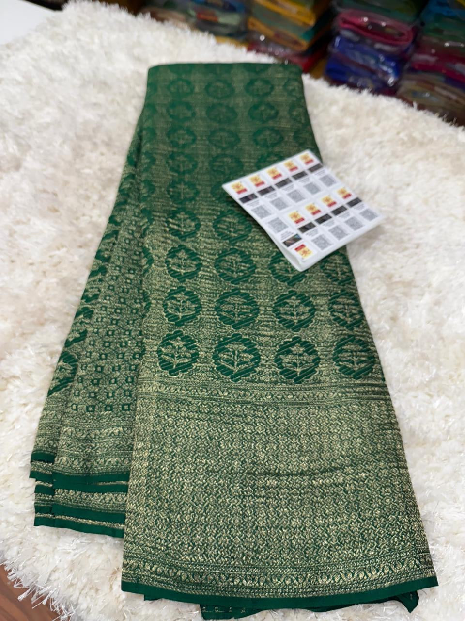 Brocade Mysore silk saree