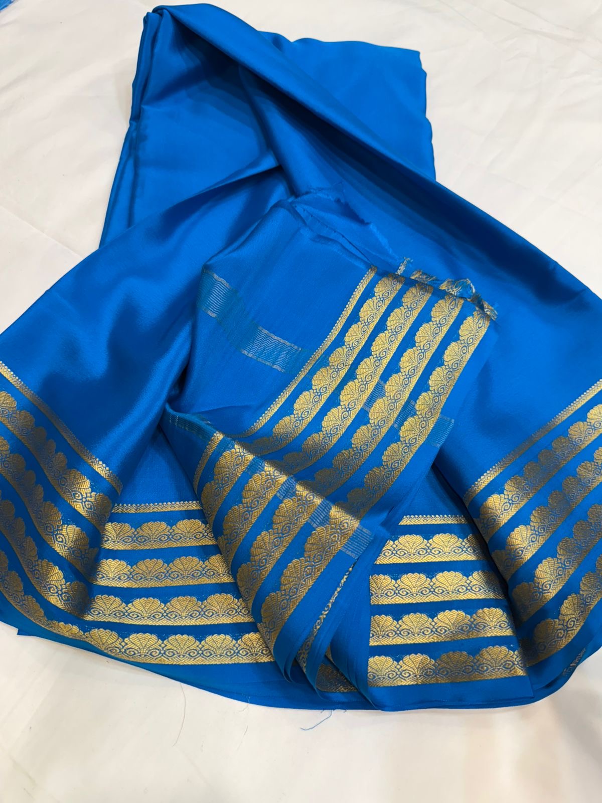 Mysore silk sarees self pattern