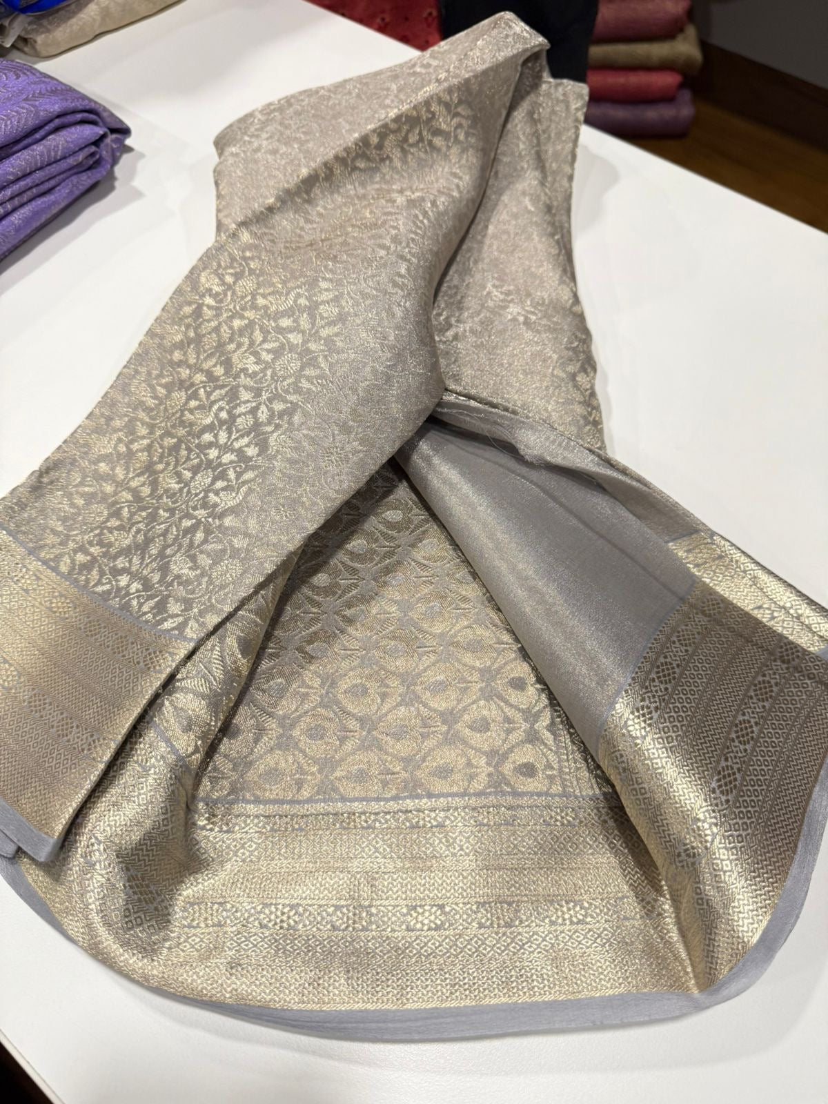Tissue Brocade Mysore silk Sarees’s
