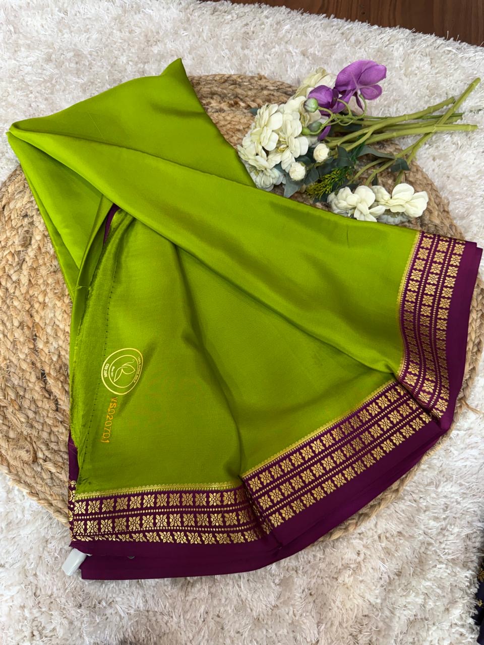 Mysore silk sarees css pattern