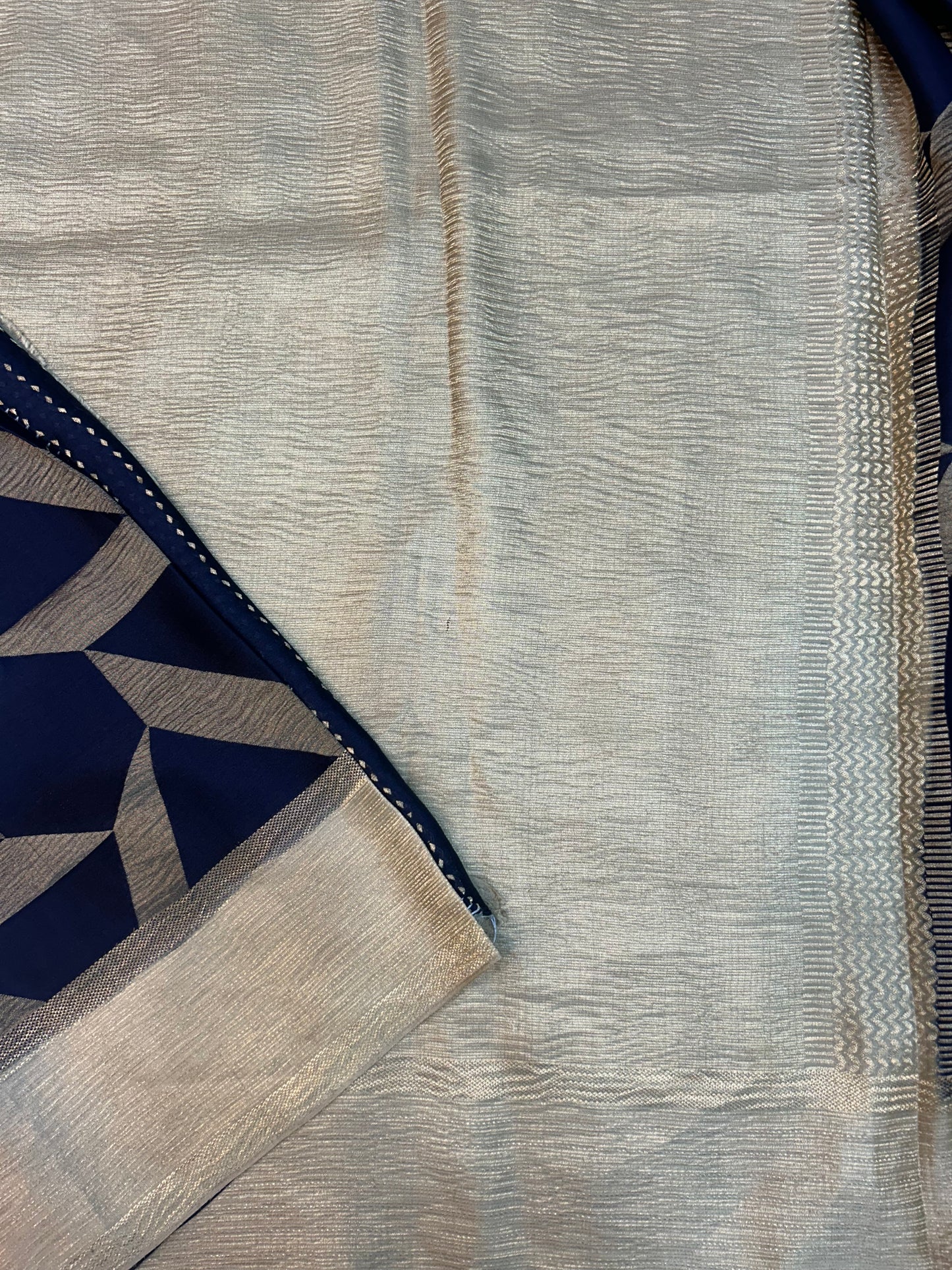 Brocade Mysore silk