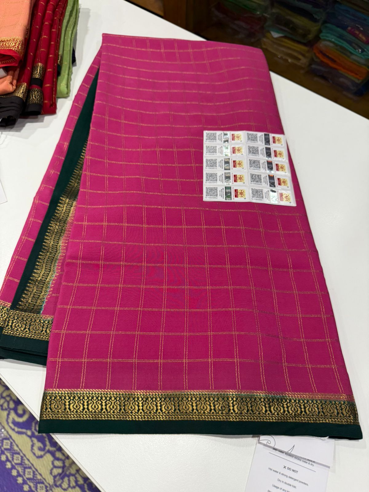 Pure Zari Mysore silk saree