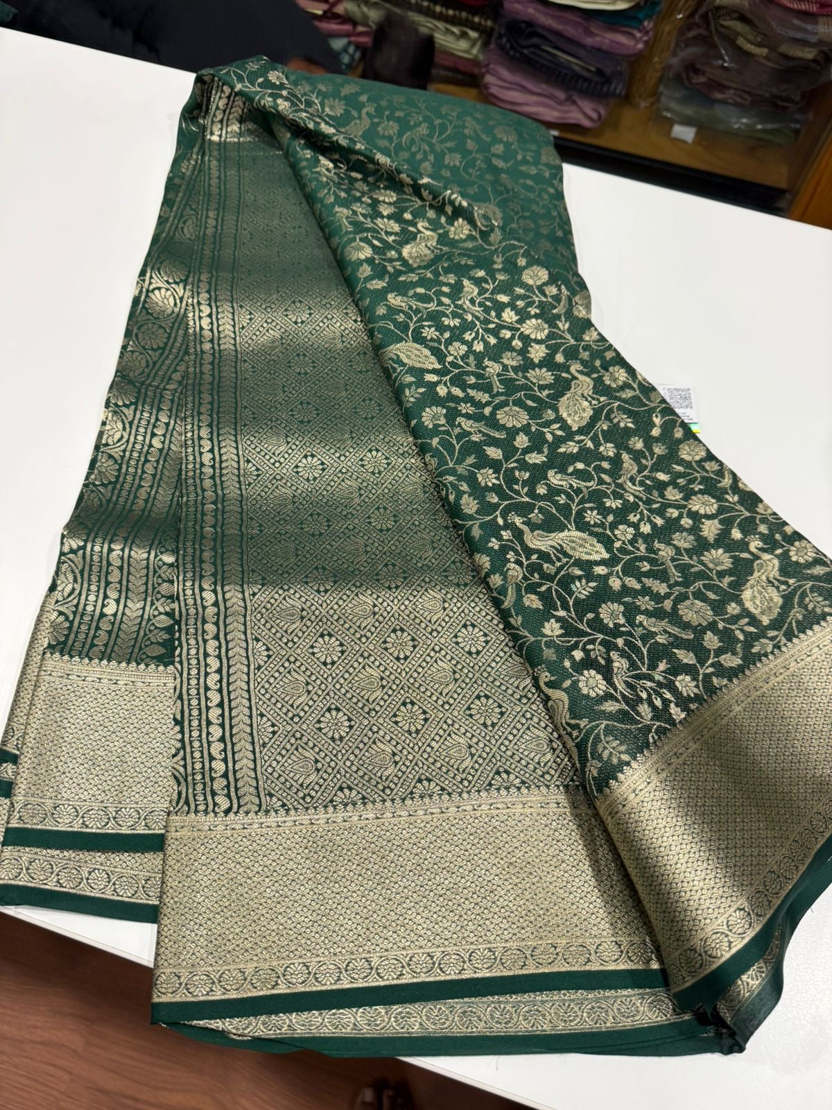 Brocade Mysore silk saree