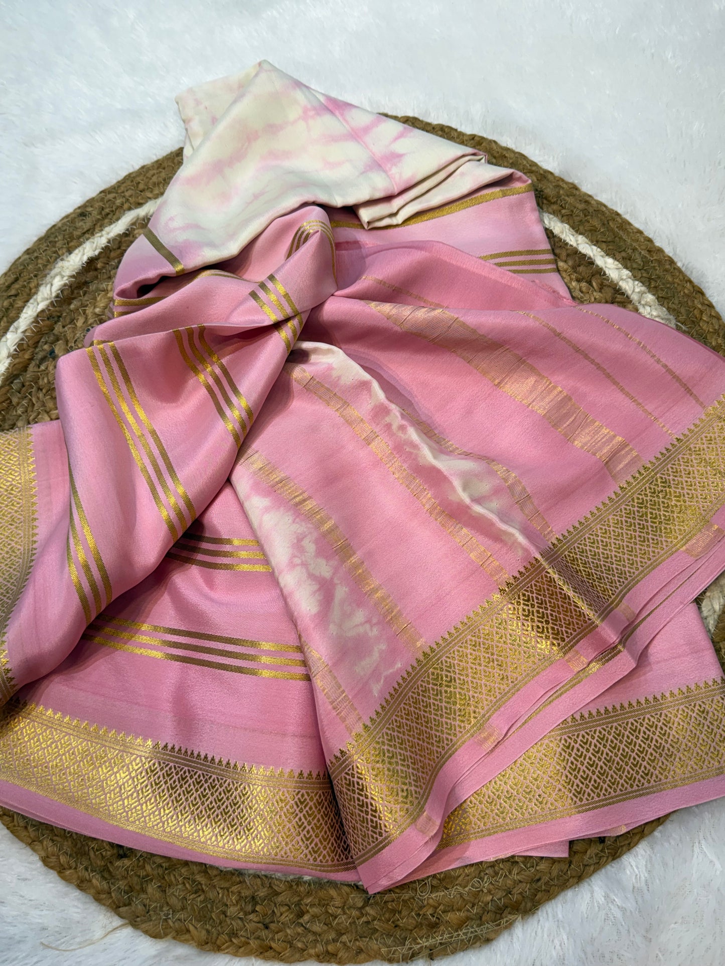 2D shibori print sarees