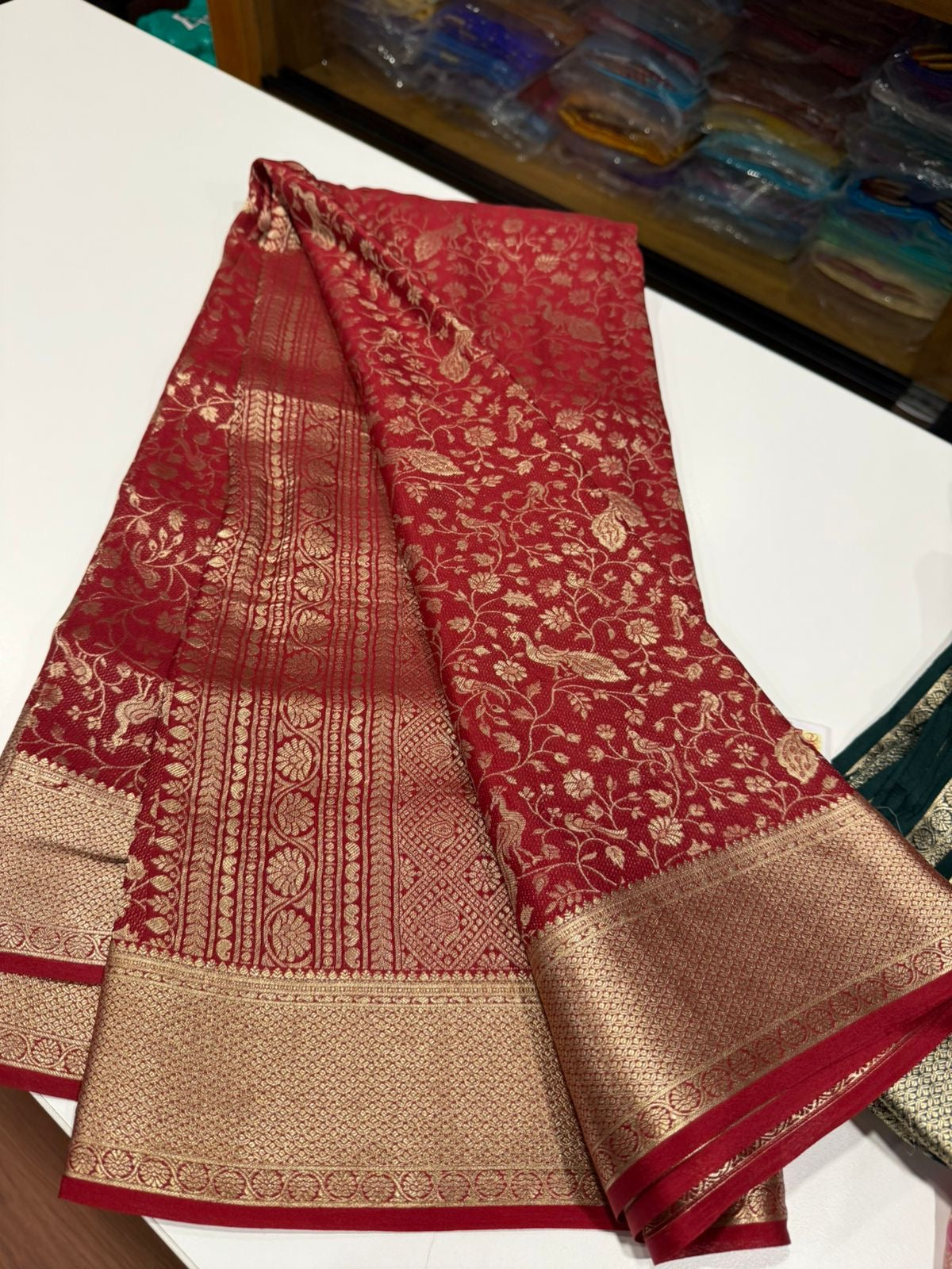 Brocade Mysore silk saree