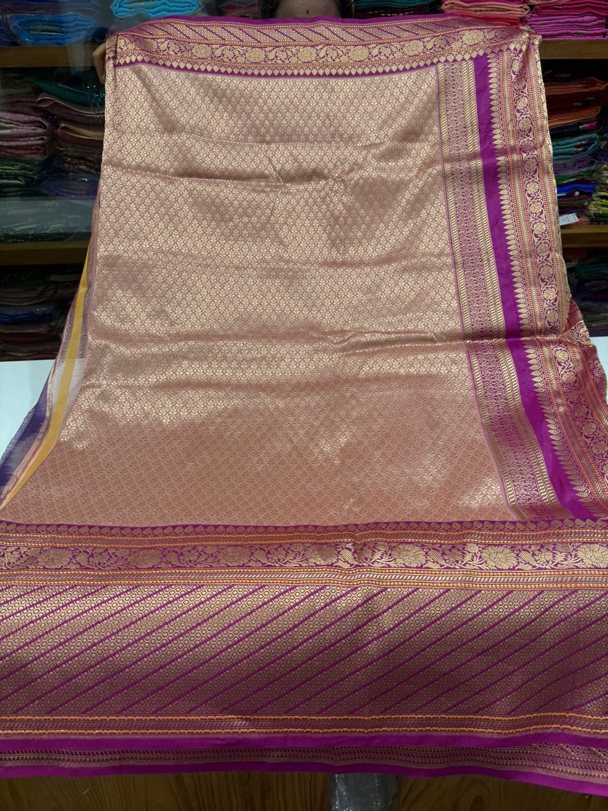 Pure handloom Banarasi silk saree