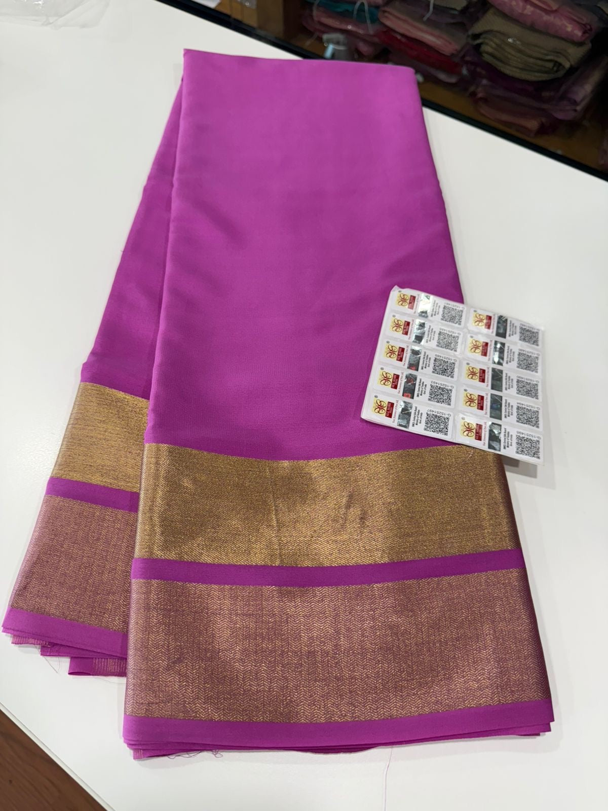 Kanchi border Mysore silk Saress