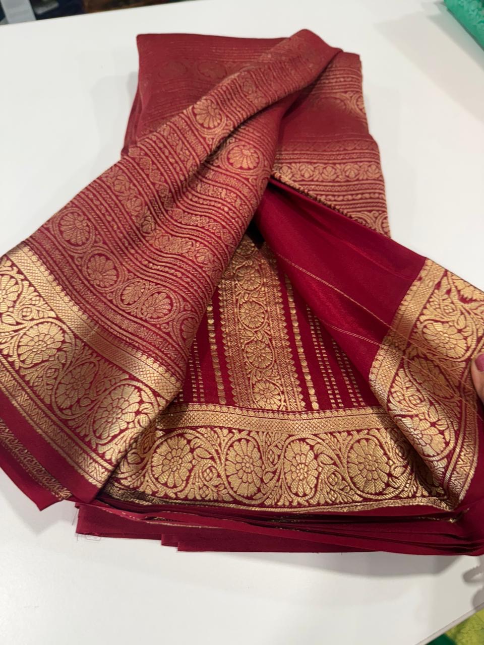 Brocade Mysore silk Saress