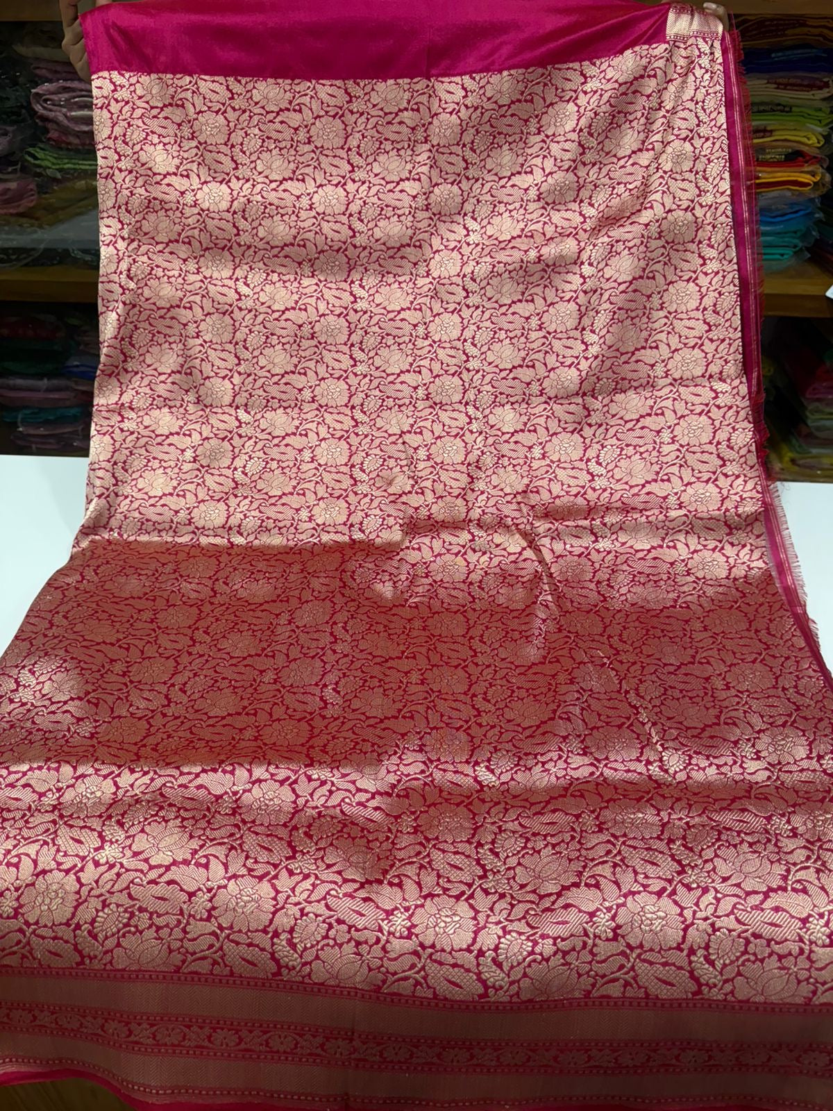 Pure handloom Banarasi silk sarees