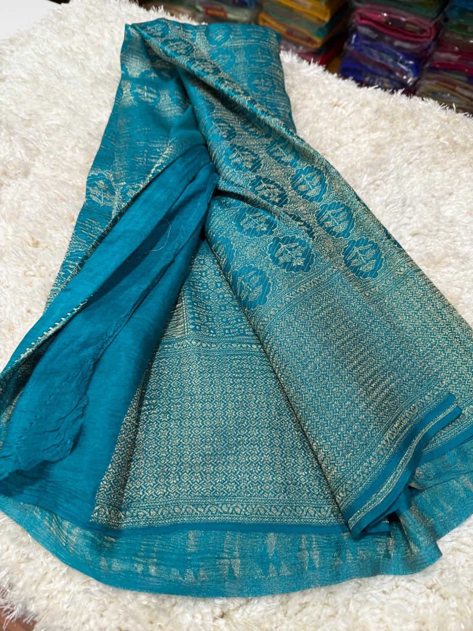 Brocade Mysore silk saree