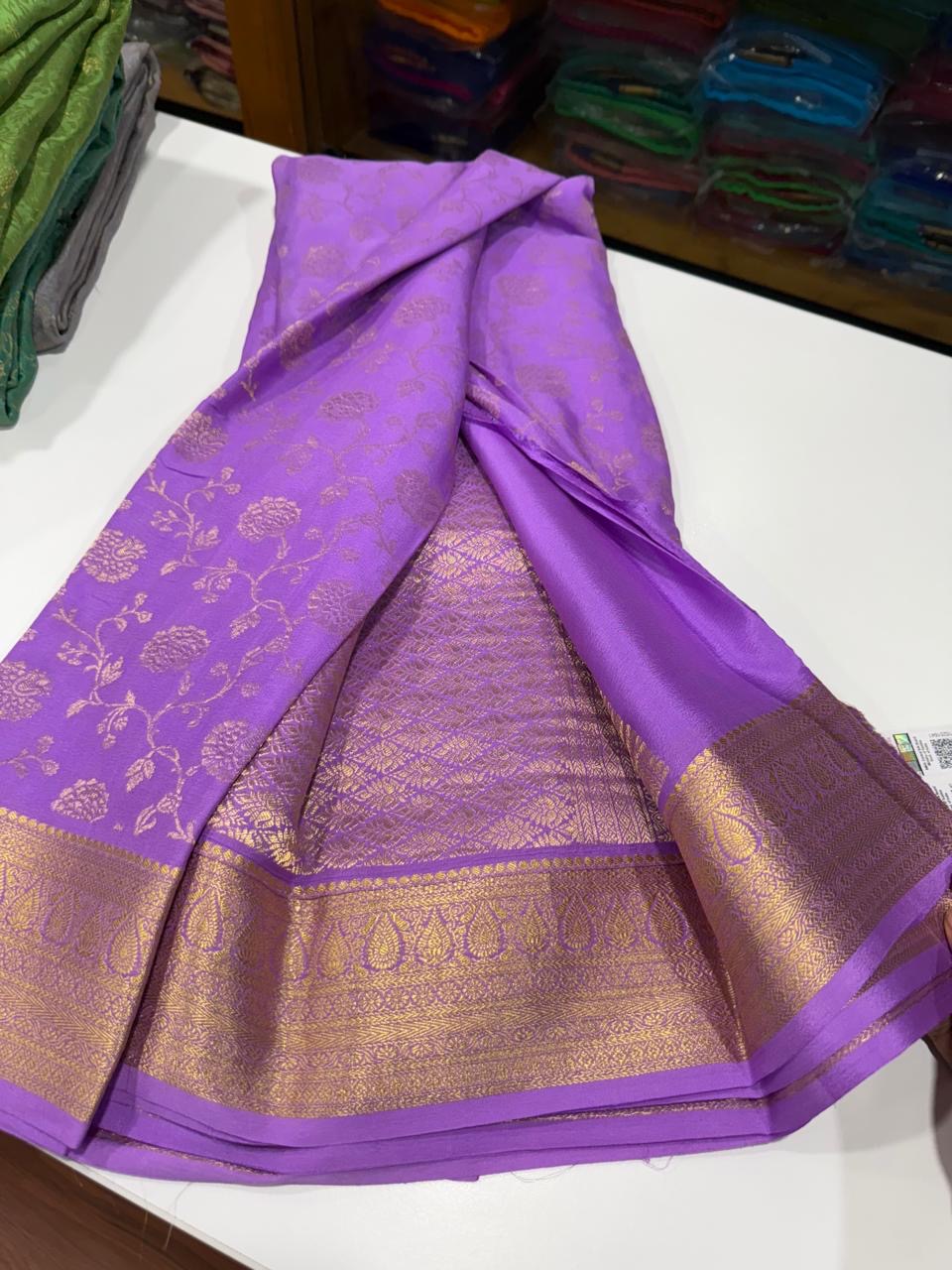 Brocade Mysore silk Saress
