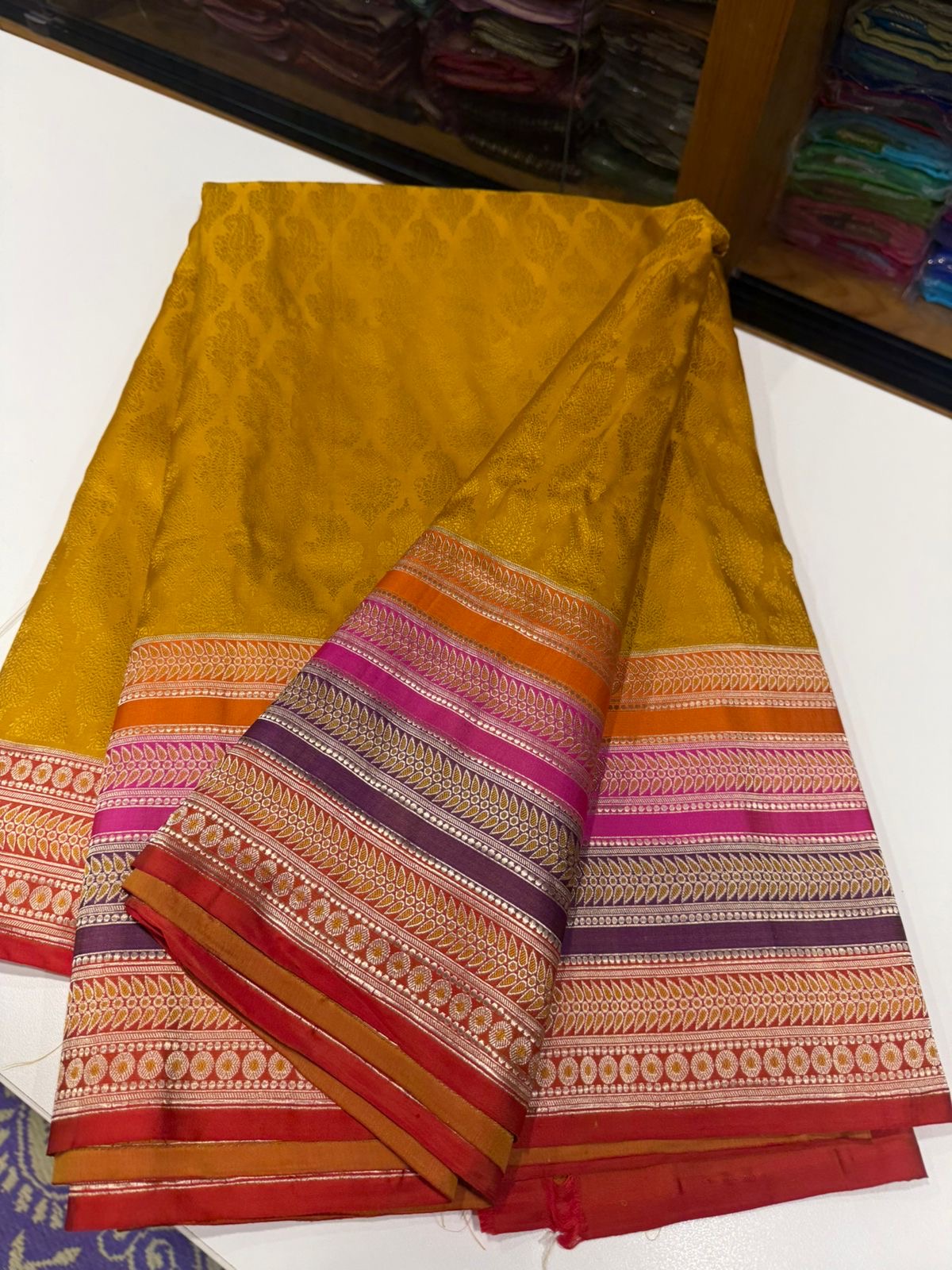 Pure handloom Banarasi silk saree