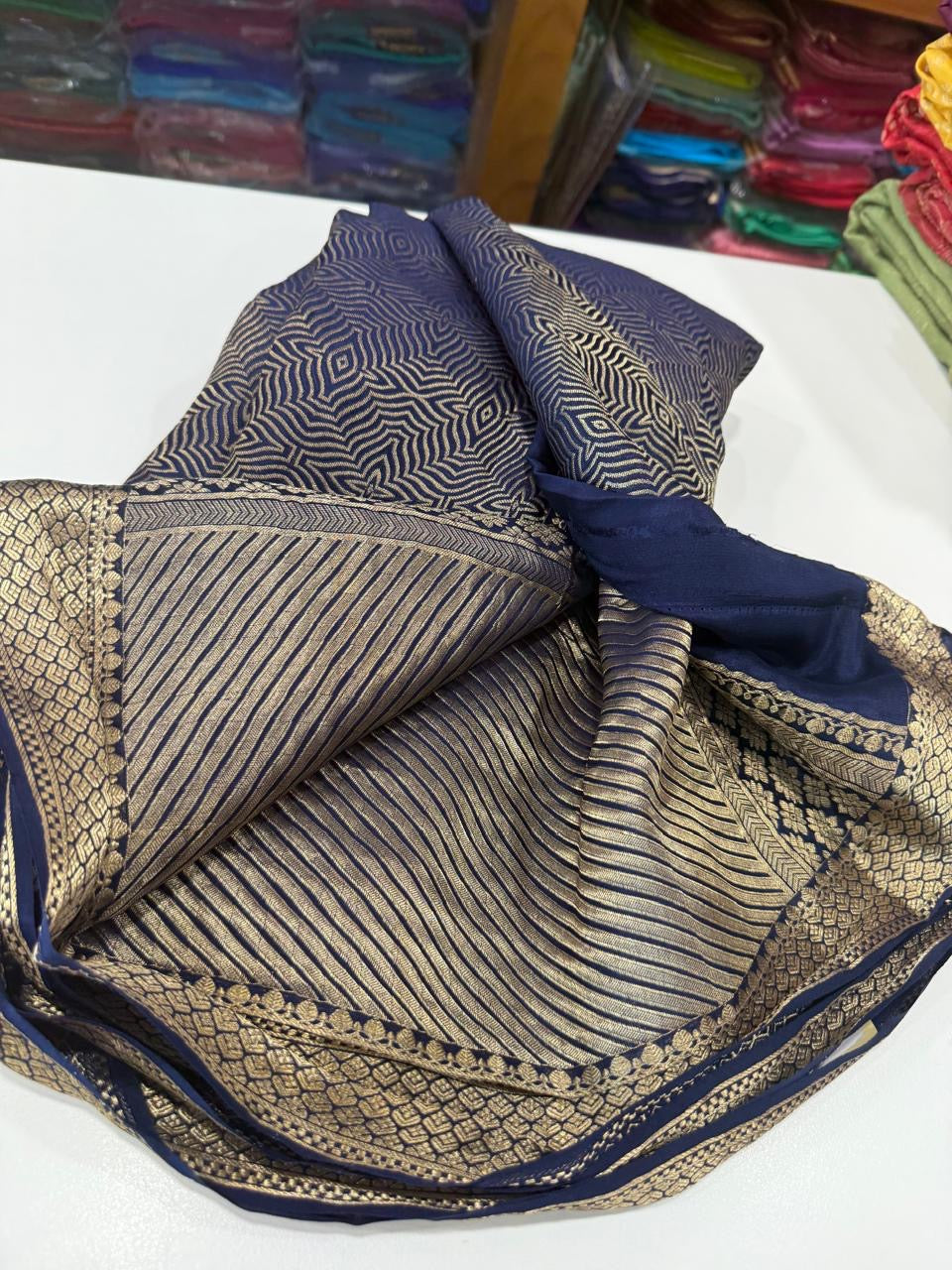 Brocade Mysore silk Sarees