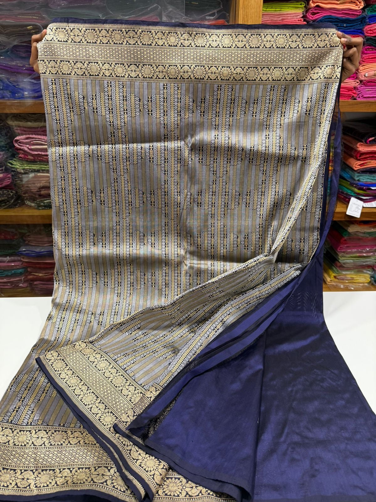 Pure handloom Banarasi silk saree