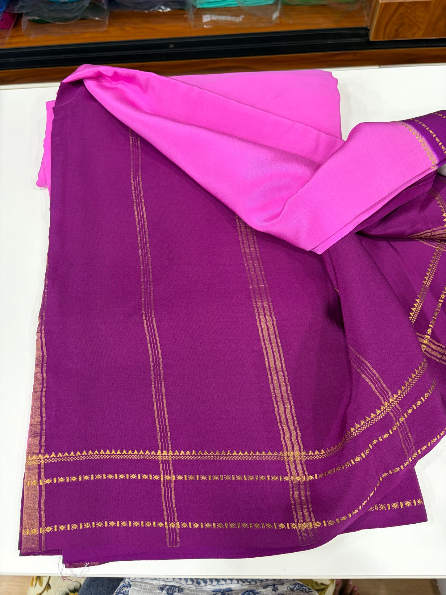 Pure Zari Contrast