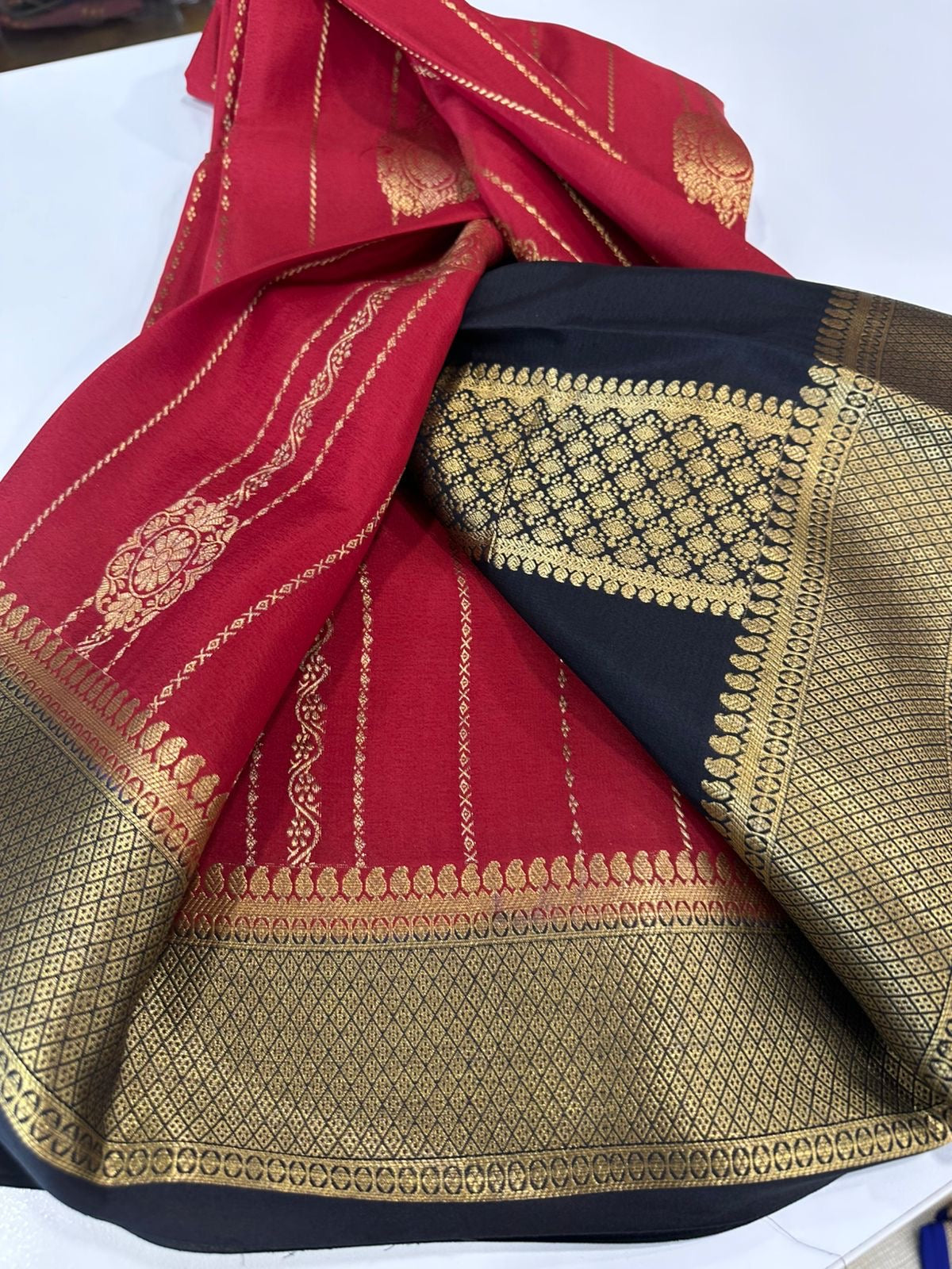 All over saree zari consumption