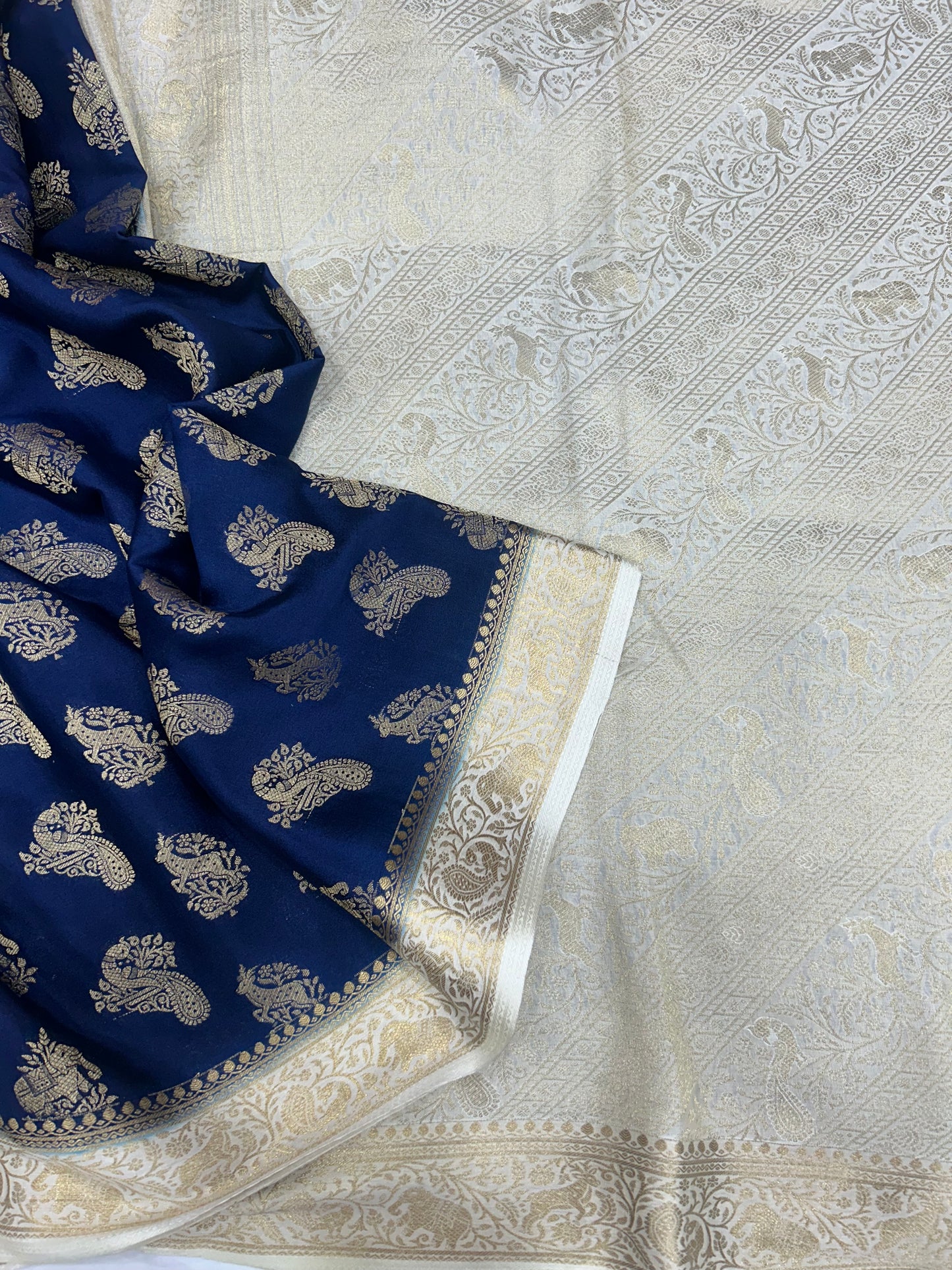 Mysore silk brocade