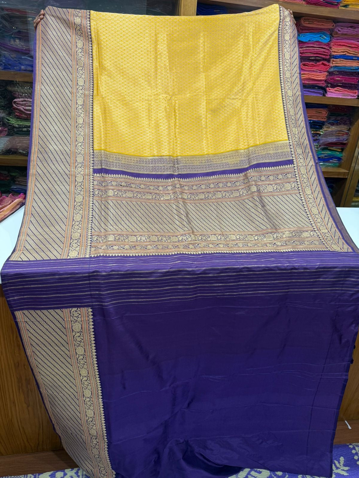 Pure handloom Banarasi Silk saree