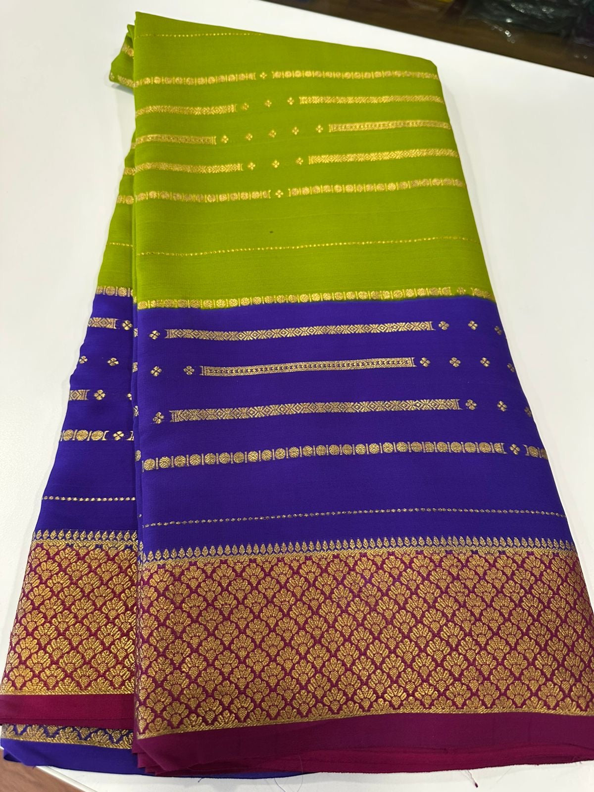 ๐All over saree more zari consumption ๐