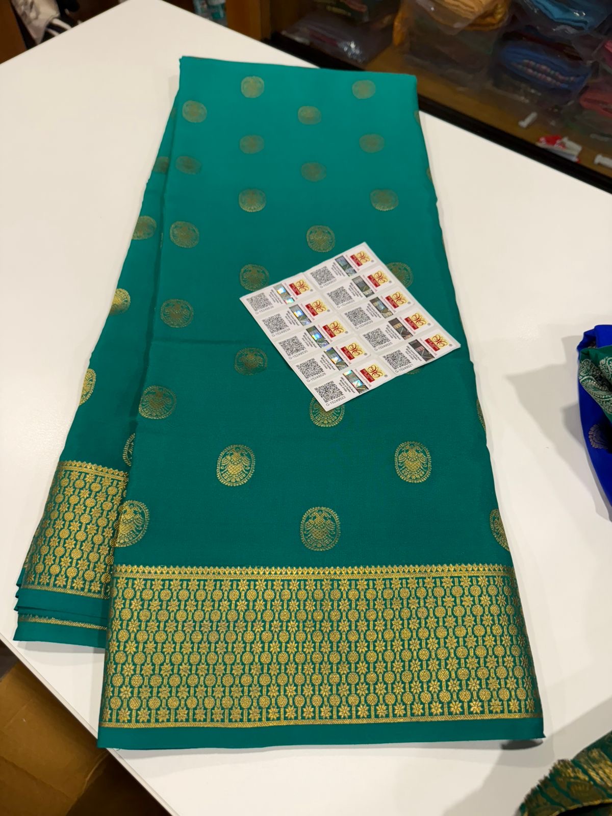 Traditional Mysore silk saree