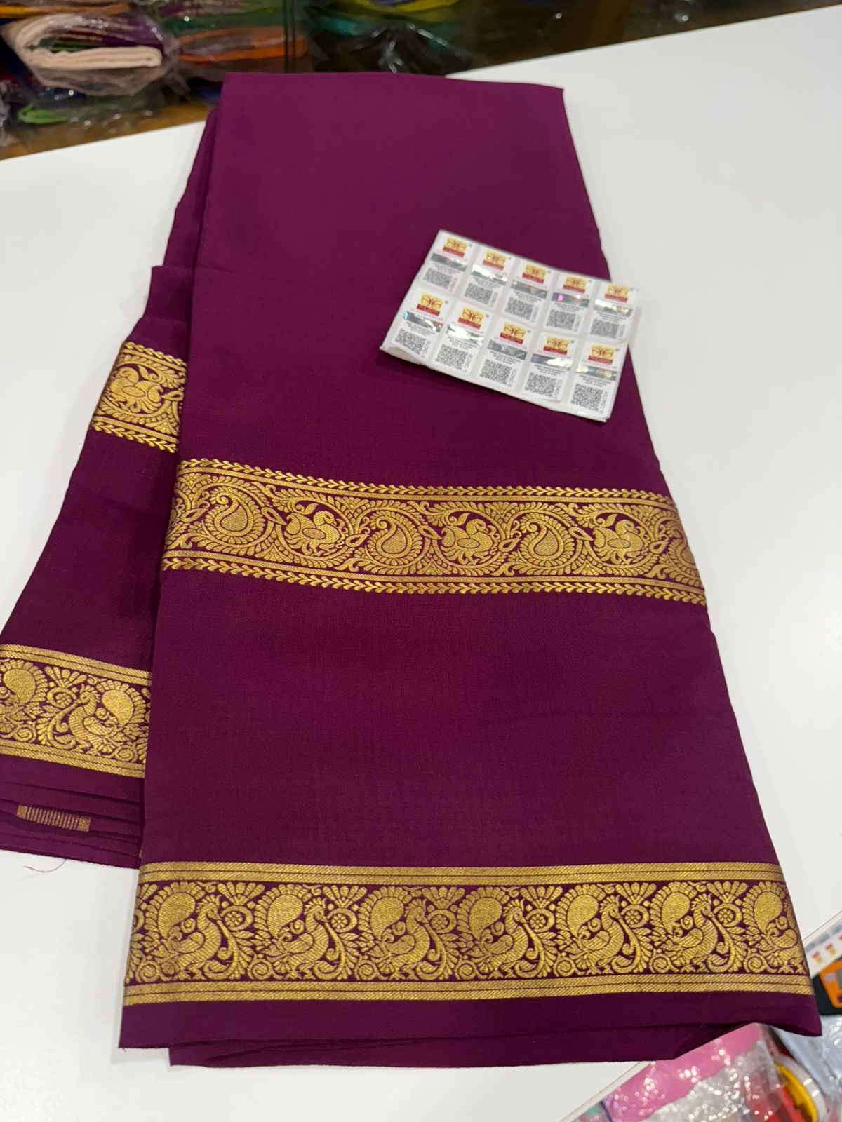 Exclusive pattern mysore silk sarees with elegant color combinations