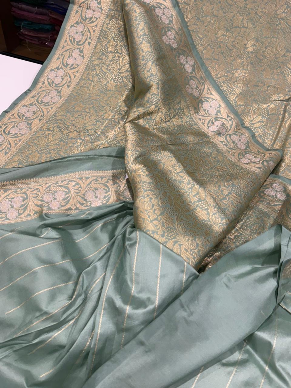 Pure handloom Banarasi silk saree