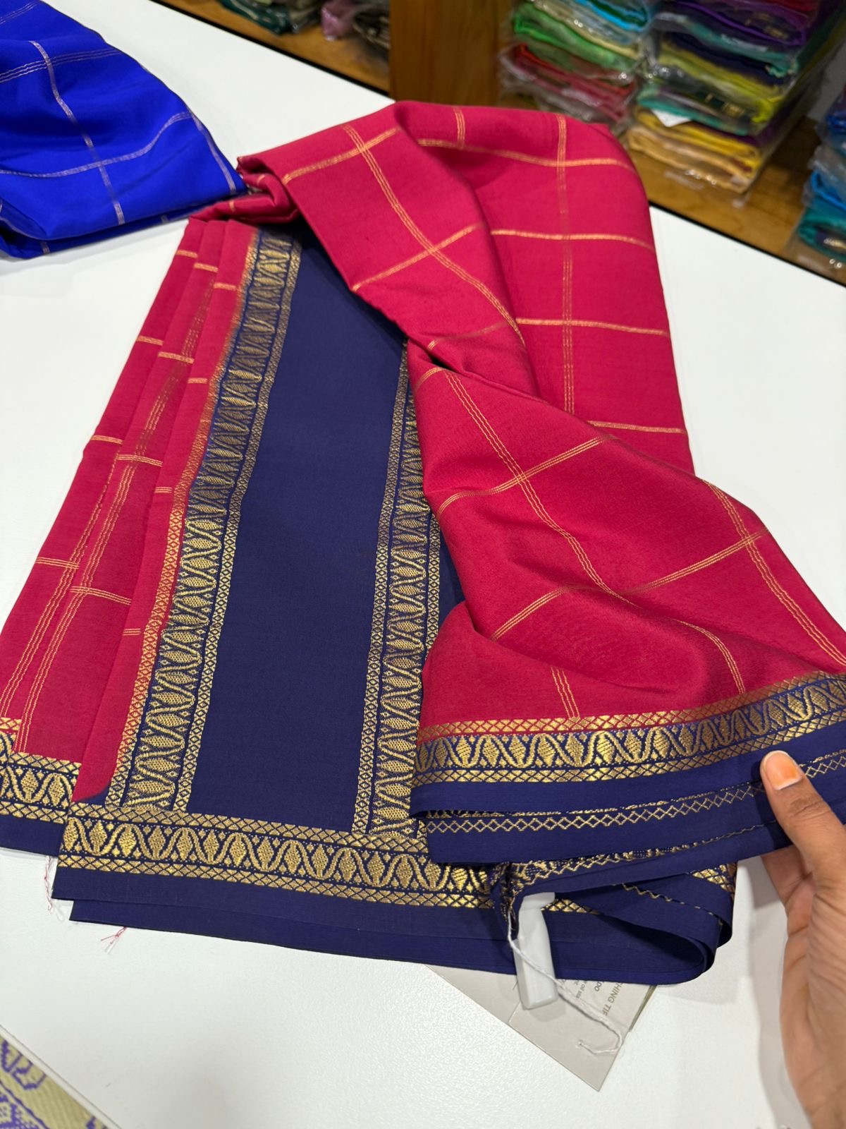 Pure Zari Mysore silk saree