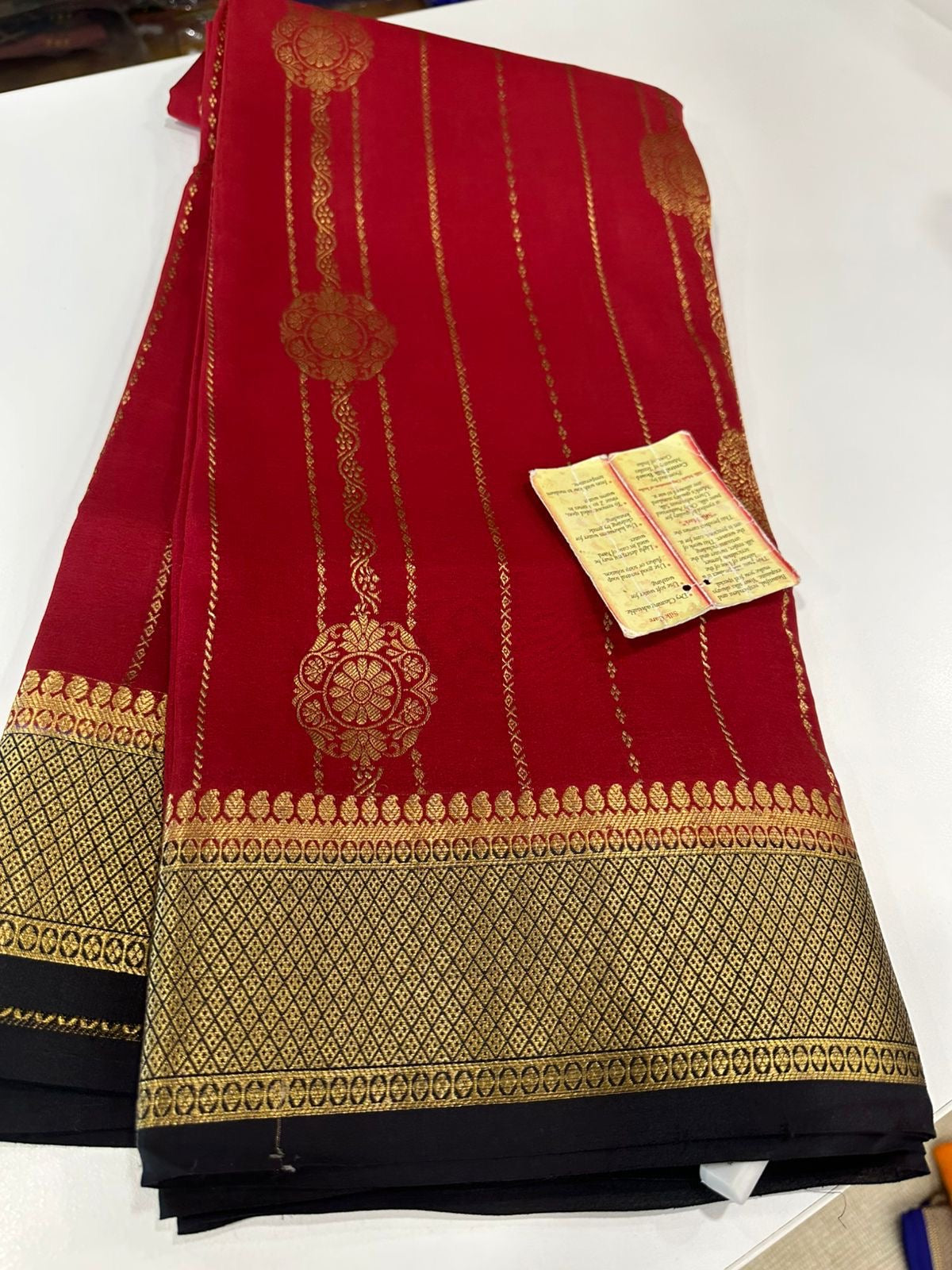 All over saree zari consumption