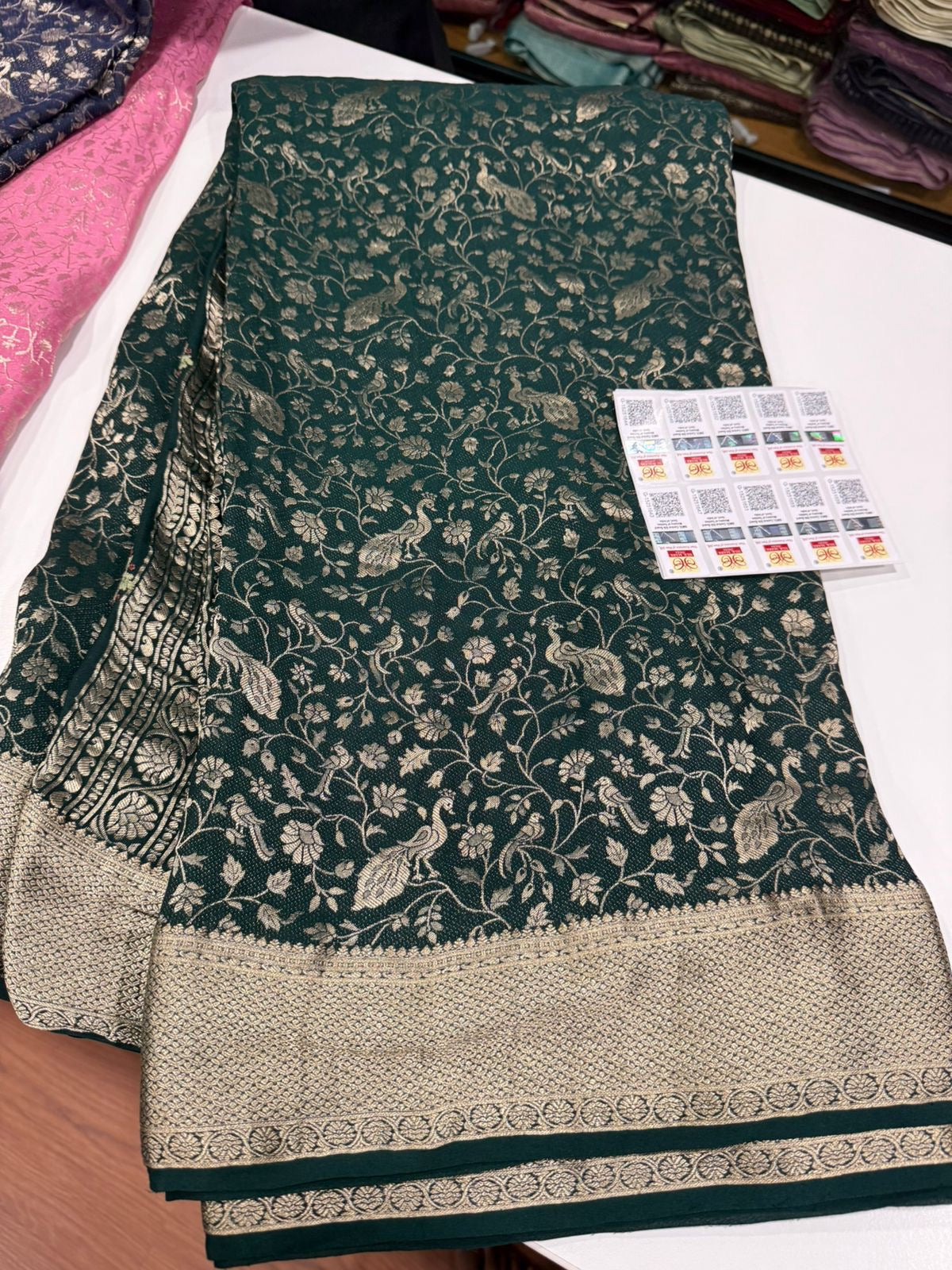 Brocade Mysore silk saree