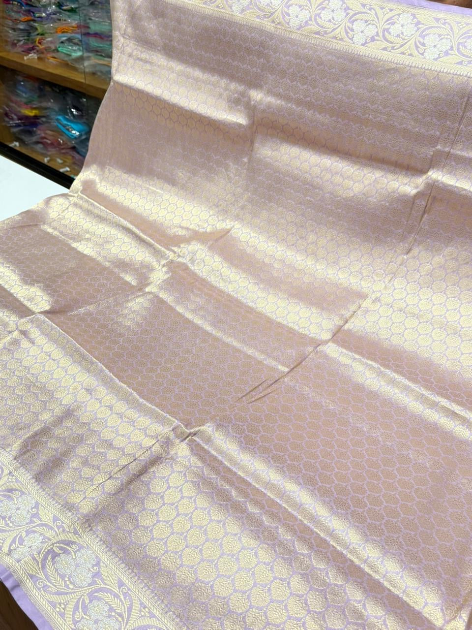 Pure handloom Banarasi silk saree