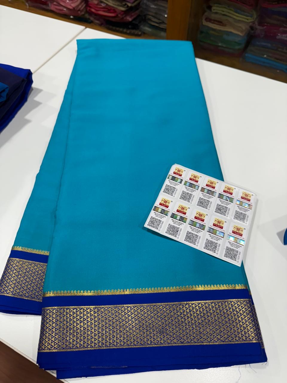 Mysore silk sarees with elegant color combinations