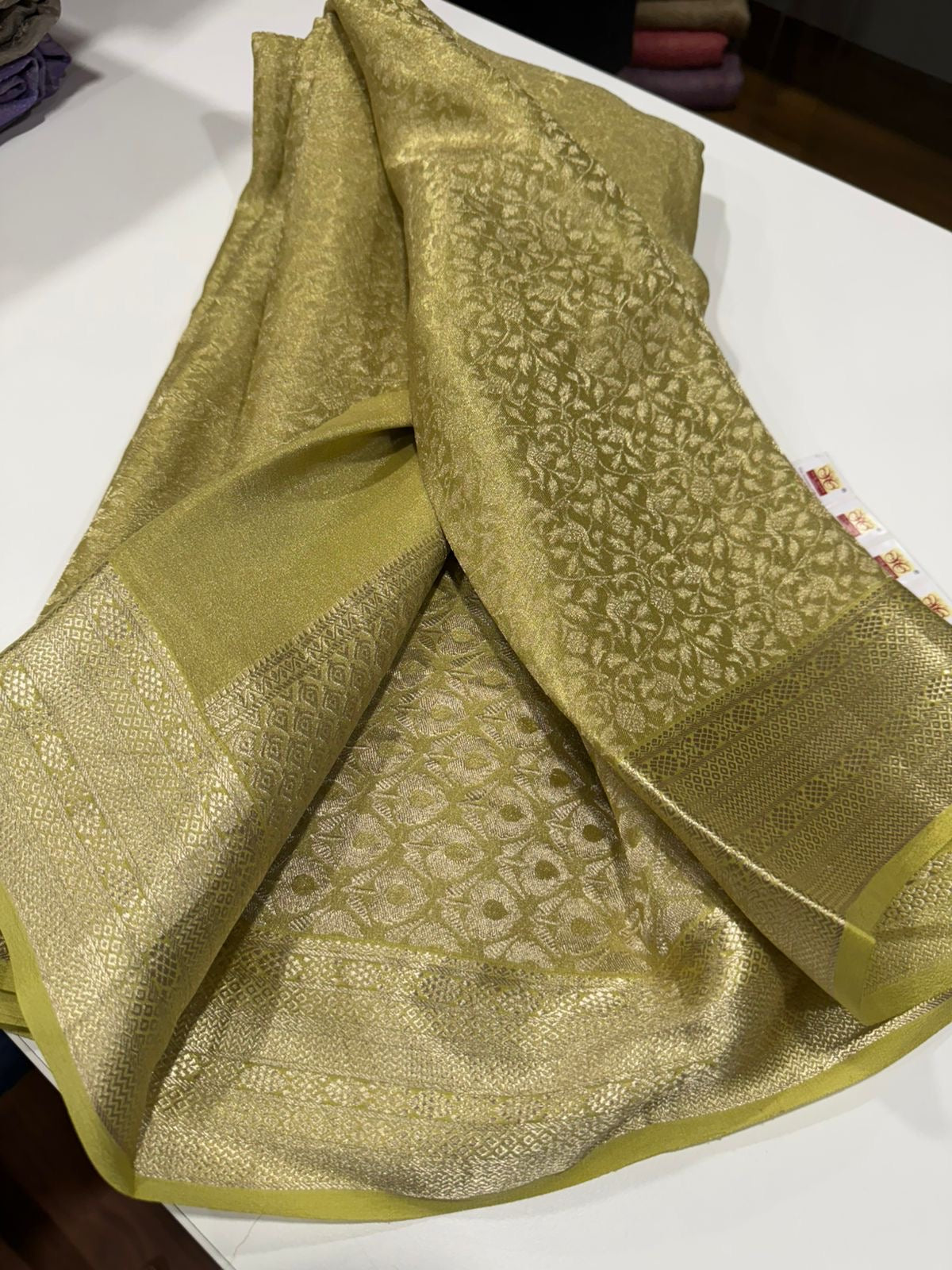 Tissue Brocade Mysore silk Sarees’s