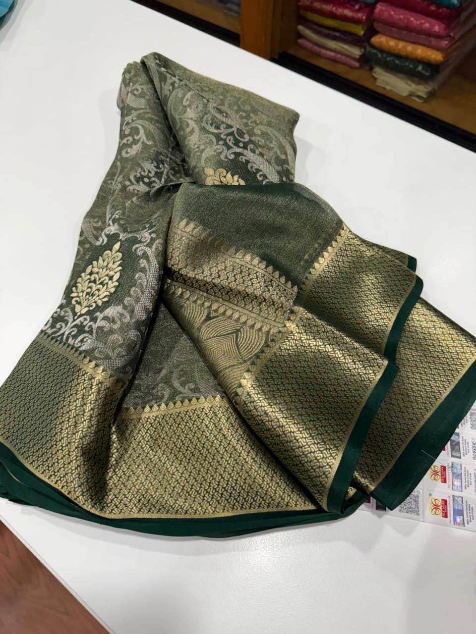 Brocade mysore silk sarees